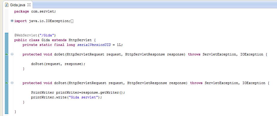 Dispatcher Servlet Kullanımı