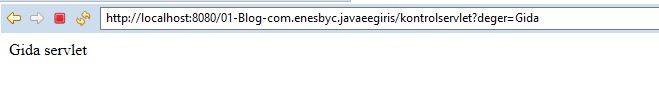 Dispatcher Servlet Kullanımı